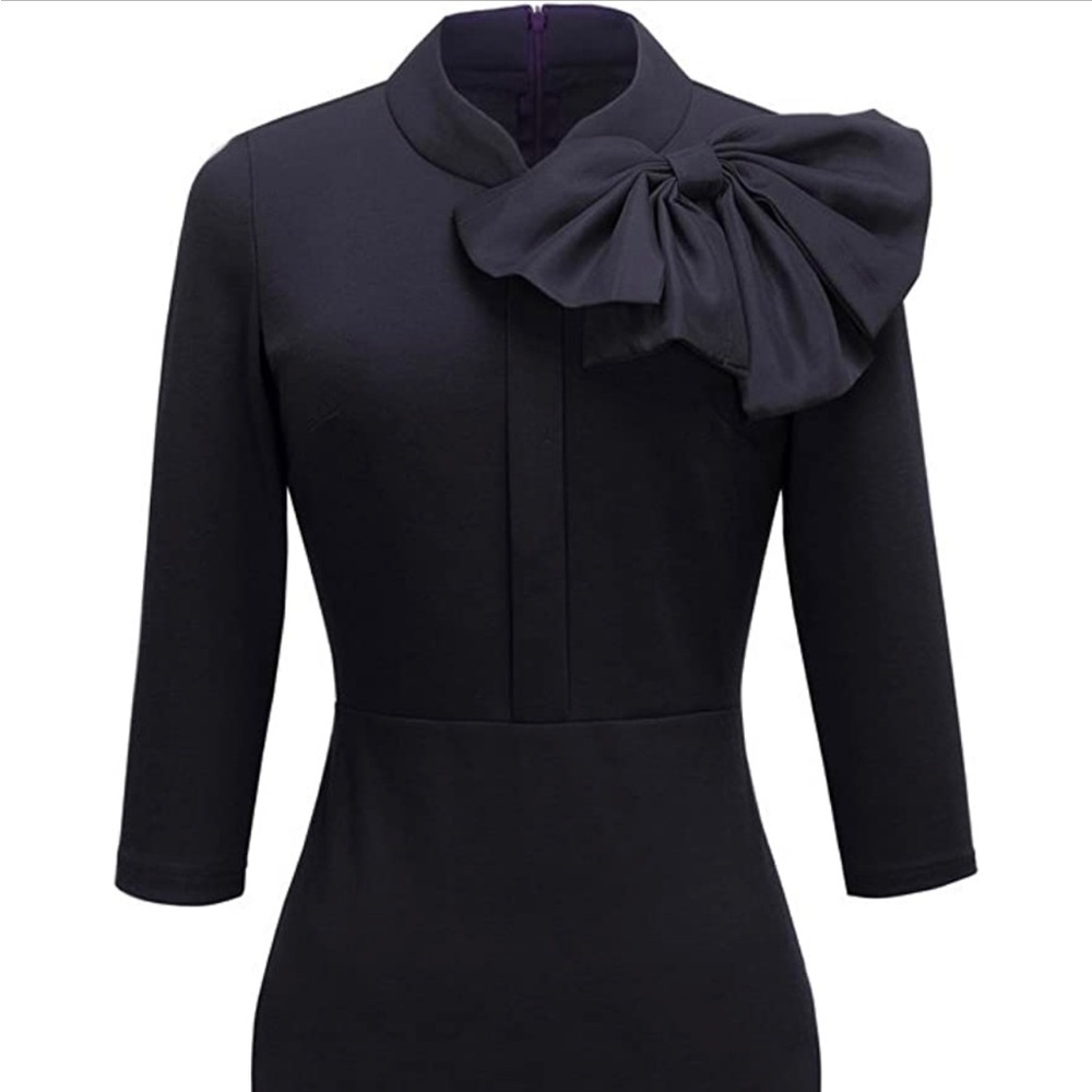 Black vintage dress